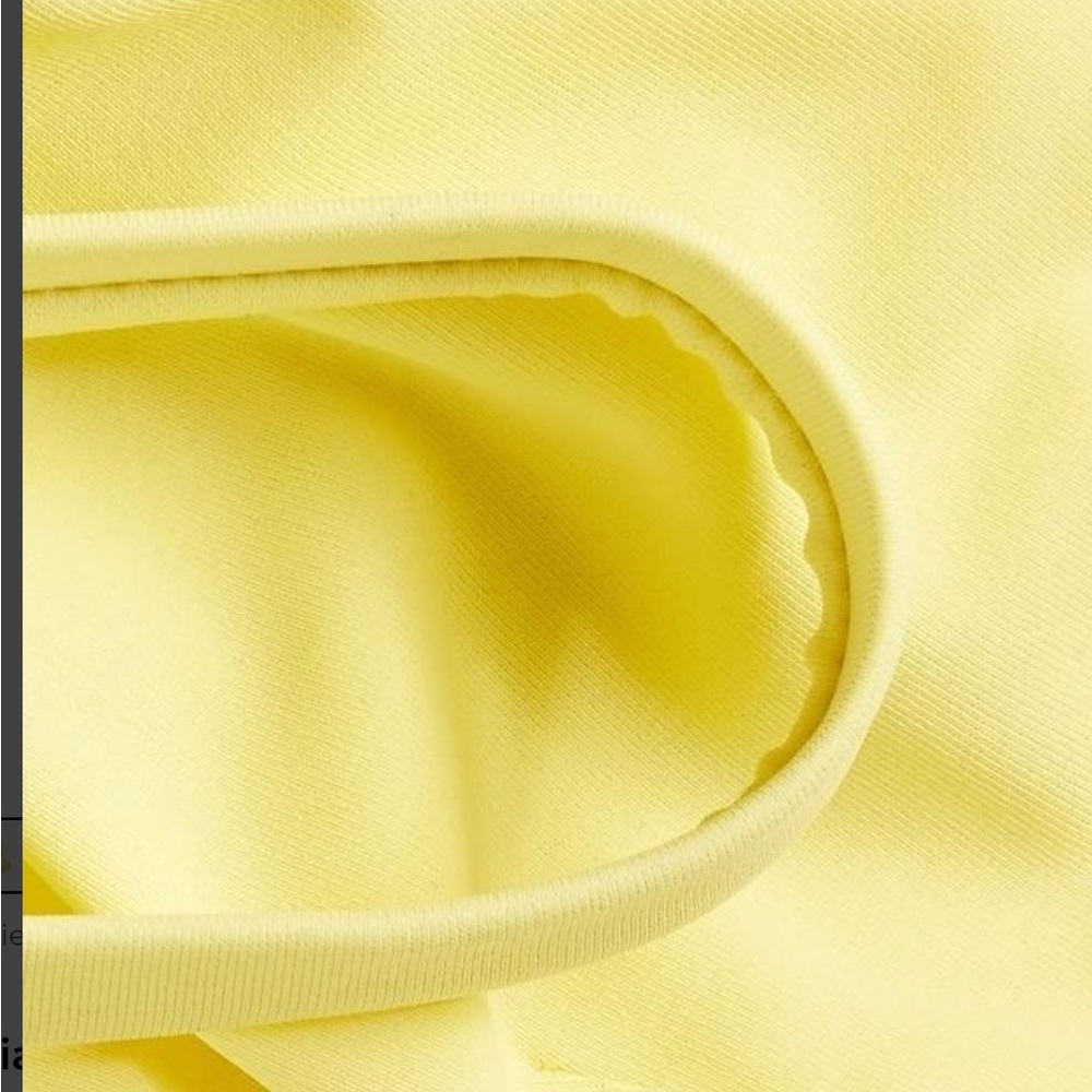 Onia lemon Yellow Anna underwire Bikini top bra In size large NEW NWT - Picture 5 of 5